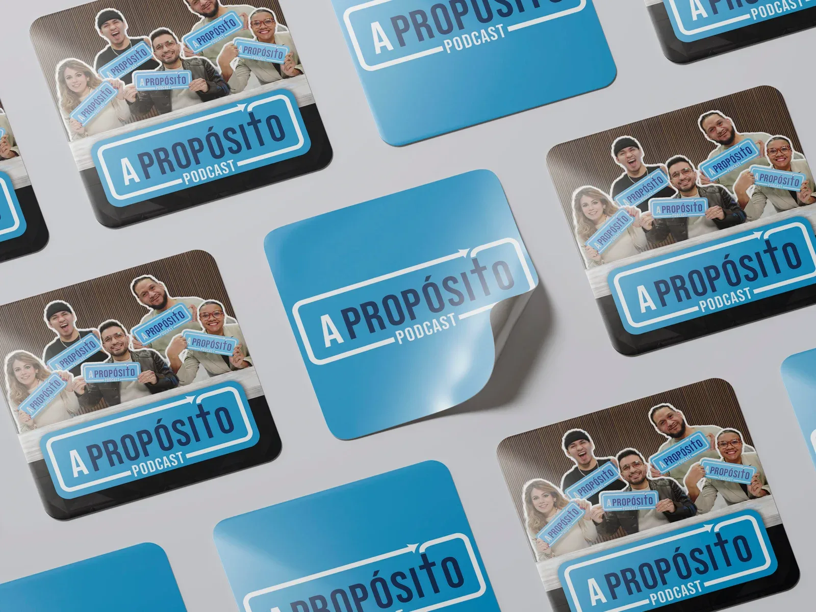 When the A Propósito team approached Over the Fold, they had the vision and message, but no brand identity or launch plan., project visual