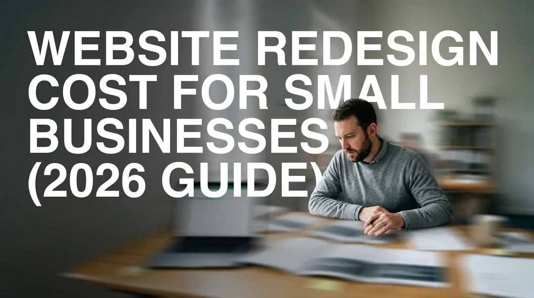 How Much Does a Website Redesign Cost for a Small Business? (2026 Guide)